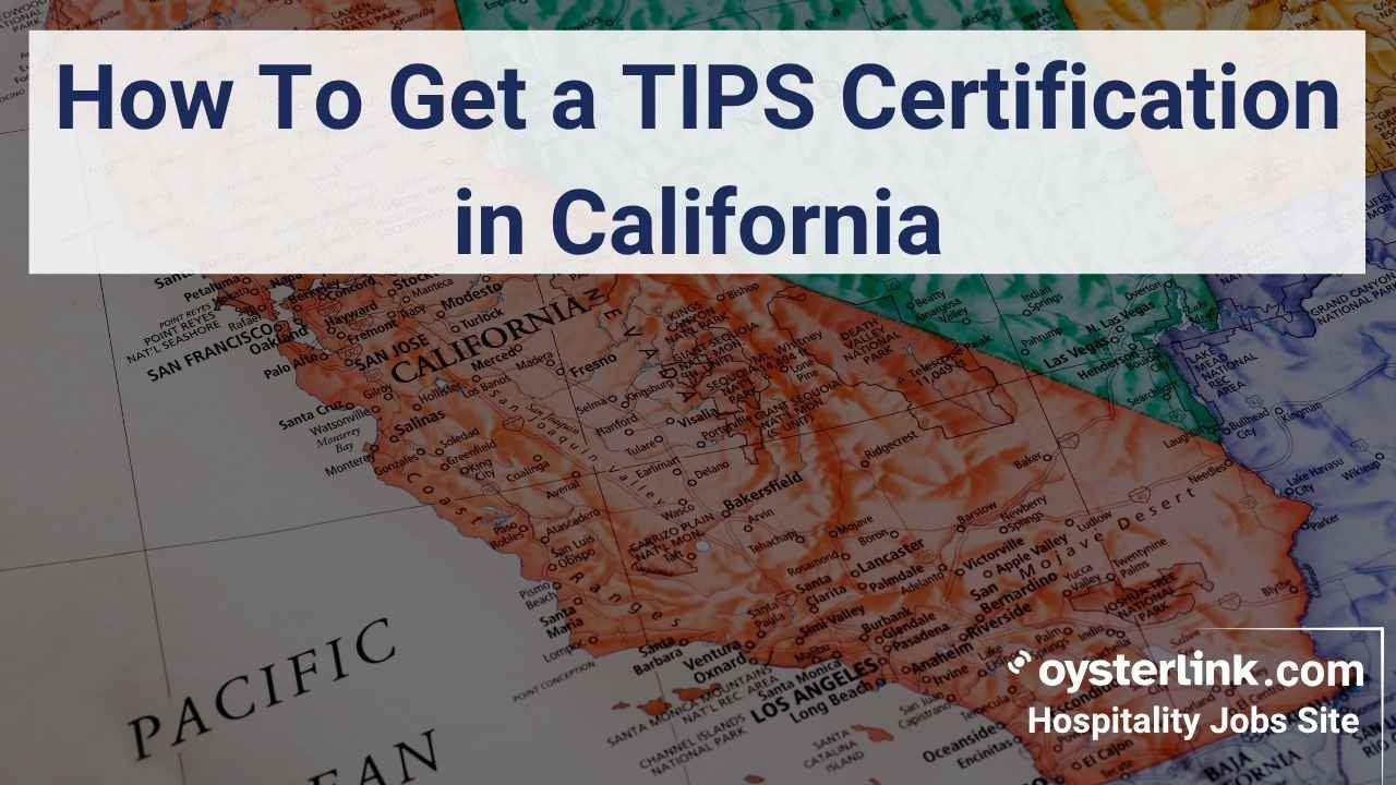TIPS certification in California